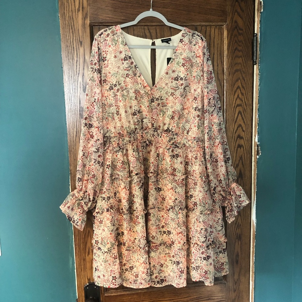 Ruffle Mini Dress